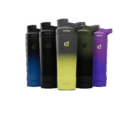 Icedrop_GmbH giphygifmaker shaker stay hydrated thermo Sticker