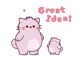 Cat Bravo Sticker by Pembe