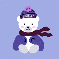 Stay Warm Cold Weather GIF by Jessica Lau