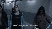 jodie whittaker breakfast GIF by Doctor Who