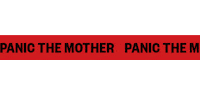 Panicthemother red mother tape panic Sticker