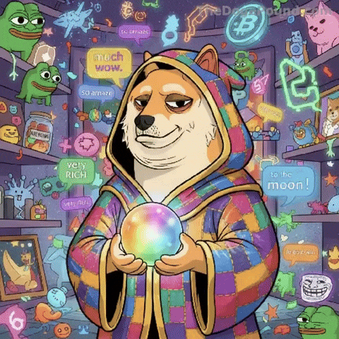 Predicting To The Moon GIF by Doge Pound