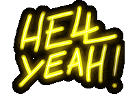 Happy Neon Sticker