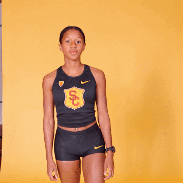 Track Field GIF by USC Trojans