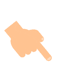 finger swipe up Sticker by Bob the Robot