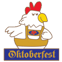 Chicken Dance Sticker by Tulsa Oktoberfest