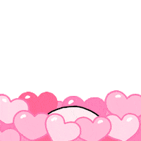 Kangsazang love happy heart puppy Sticker