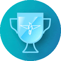 Trophy Medal Sticker by heysogo