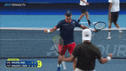 Happy Friends GIF by Tennis TV