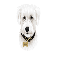 Bensonpp Sticker by Pickle's Pawtraits