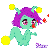 Good Morning Love Sticker by ShimmertheGlowworm