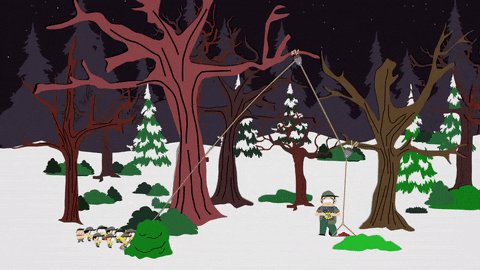 snow SCOUTS GIF by South Park 