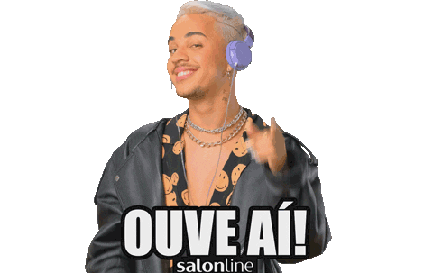 Podcast Listen Sticker by Salon Line