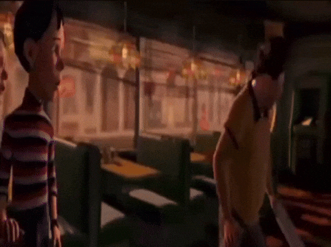 Eats It Monster House GIF