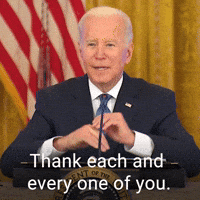 Thank each and every one of you.