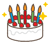 Happy Birthday Christmas Sticker