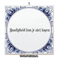 Creativiteit Sticker by Tegelspreuken.nl