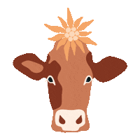 Kuh Sticker by SalzburgMilch