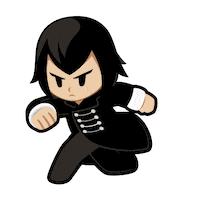Brawl Running Sticker by ThinkBIT