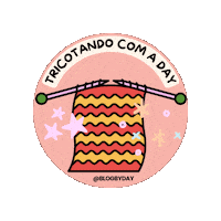 Crochet Knit Sticker