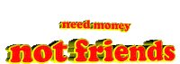 money lol Sticker by AnimatedText