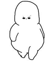 Angry Walk Sticker
