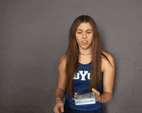 Money Trackfield GIF by BYU Cougars