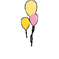 Birthday Balloon Sticker by Hobbii