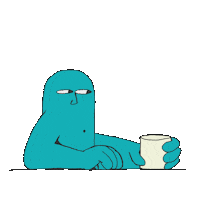 Tired Coffee Sticker by gasta