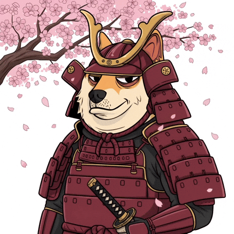 Shiba Inu Art GIF by Doge Pound