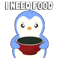 Hungry Fast Food Sticker by Pudgy Penguins
