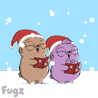 Merry Christmas Singing GIF by Fugz Official