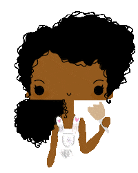aneegadoleite artist afro blackwoman anegadoleite Sticker