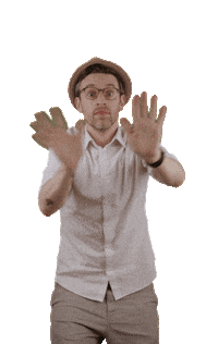 heymo_studio happy dancing hat breakdance Sticker