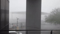 Monsoon Winds Hit Phoenix Sky Harbor Airport