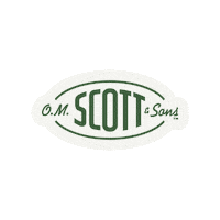 Grass Yard Sticker by OM Scott and Sons