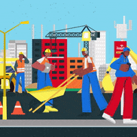 Construction GIF by ikeja