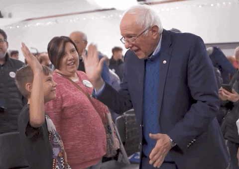 Feel The Bern Yes GIF by Bernie Sanders