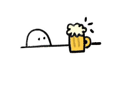 HuenGua giphyupload beer huengua 昏呱 Sticker