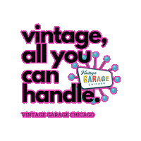 Vinyl Thrifting Sticker by Vintage Garage Chicago