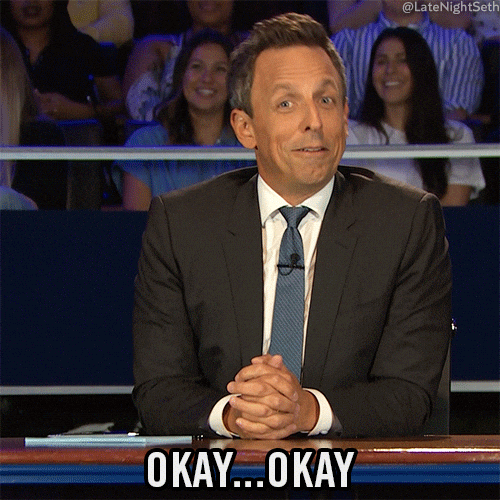 Late Night Wow GIF by Late Night with Seth Meyers