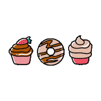 Cupcake Dulce Sticker