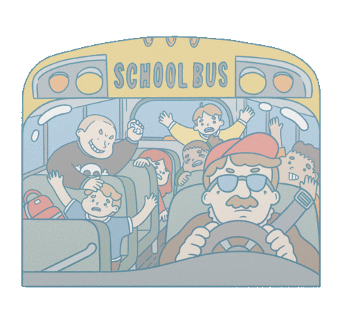 Driving Schools Out Sticker