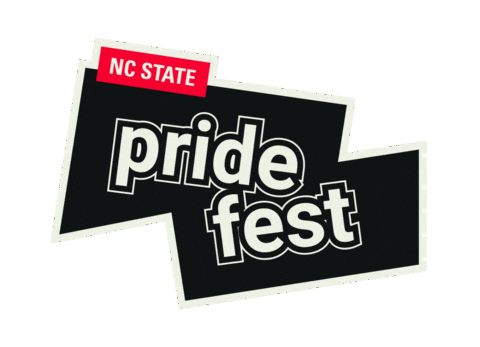 Pridefest Sticker by NC State DASA