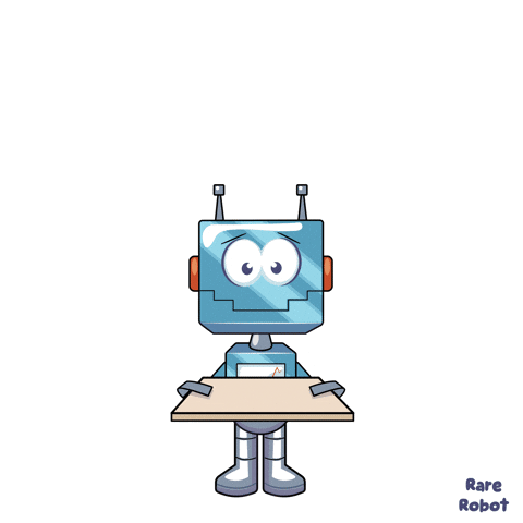 Sad Robot GIF by VeeFriends