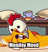 Monday Mood Bedhead GIF by Zorooster