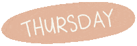 Day Thursday Sticker by AllthingsA