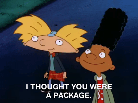 hey arnold nicksplat GIF
