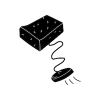 Illustration Save Sticker by Warmduscher GmbH