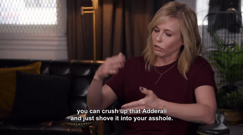adderall GIF by Chelsea Handler